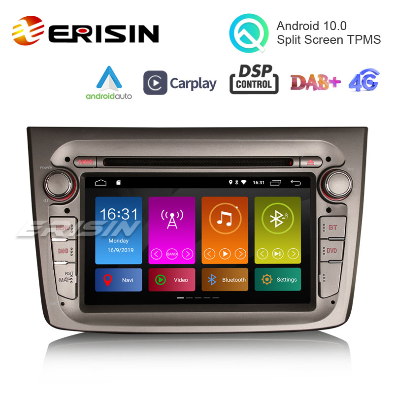 Erisin 8-Core Bluetooth Android 12 Autoradio GPS pour Alfa Romeo